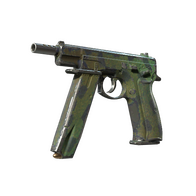 CZ75-Auto | Jungle Dashed (Well-Worn)