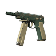 CZ75-Auto | Green Plaid (Field-Tested)