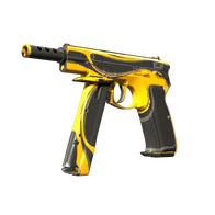 CZ75-Auto | Yellow Jacket (Field-Tested)