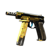 CZ75-Auto | Syndicate (Well-Worn)