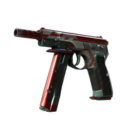 CZ75-Auto | Red Astor (Field-Tested)