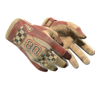 ★ Sport Gloves | Red Racer (Battle-Scarred)