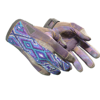 ★ Sport Gloves | Violet Beadwork (Battle-Scarred)