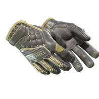 ★ Specialist Gloves | Chocolate Chesterfield (Battle-Scarred)