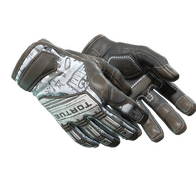 ★ Specialist Gloves | Blackbook (Battle-Scarred)