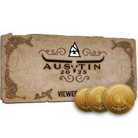 Austin 2025 Viewer Pass + 3 Souvenir Tokens