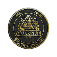 Patch | GODSENT (Gold) | Stockholm 2021