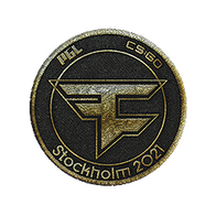 Patch | FaZe Clan (Gold) | Stockholm 2021