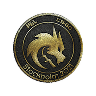 Patch | Team Spirit (Gold) | Stockholm 2021
