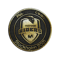 Patch | Movistar Riders (Gold) | Stockholm 2021
