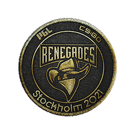 Patch | Renegades (Gold) | Stockholm 2021