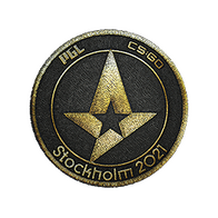 Patch | Astralis (Gold) | Stockholm 2021