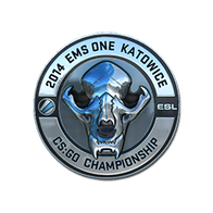 Sticker | ESL Skull (Foil) | Katowice 2014