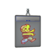 Sticker Slab | The Zombie