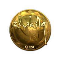 Sticker | zhokiNg (Gold) | Katowice 2019