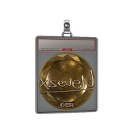 Sticker Slab | xseveN (Gold) | Katowice 2019