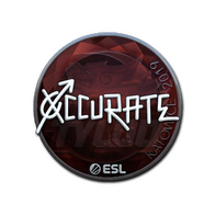 Sticker | xccurate (Foil) | Katowice 2019