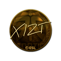 Sticker | Xizt (Gold) | Katowice 2019