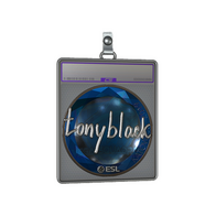 Sticker Slab | tonyblack (Foil) | Katowice 2019