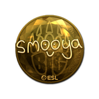 Sticker | smooya (Gold) | Katowice 2019
