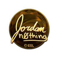 Sticker | n0thing (Gold) | Katowice 2019