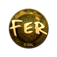 Sticker | fer (Gold) | Katowice 2019