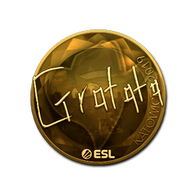 Sticker | Gratisfaction (Gold) | Katowice 2019
