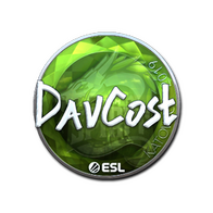 Sticker | DavCost (Foil) | Katowice 2019
