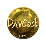 Sticker | DavCost (Gold) | Katowice 2019