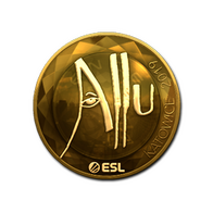 Sticker | allu (Gold) | Katowice 2019