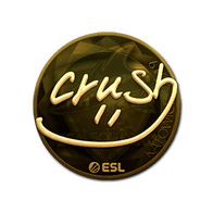Sticker | crush (Gold) | Katowice 2019