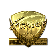 Sticker | chopper (Gold) | Krakow 2017