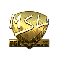 Sticker | MSL (Gold) | Krakow 2017