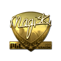 Sticker | Magisk (Gold) | Krakow 2017
