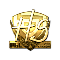 Sticker | HS (Gold) | Krakow 2017