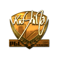Sticker | kioShiMa (Gold) | Krakow 2017