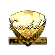 Sticker | GuardiaN (Gold) | Krakow 2017