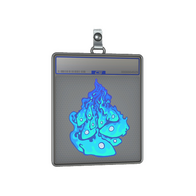 Sticker Slab | Liquid Fire