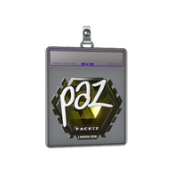 Sticker Slab | paz (Foil) | London 2018
