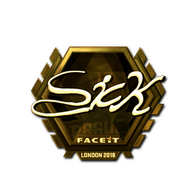 Sticker | SicK (Gold) | London 2018