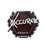Sticker | xccurate | London 2018