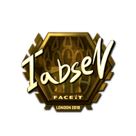 Sticker | tabseN (Gold) | London 2018