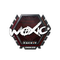 Sticker | woxic | London 2018