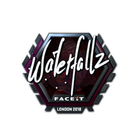 Sticker | waterfaLLZ (Foil) | London 2018