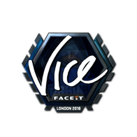 Sticker | vice (Foil) | London 2018