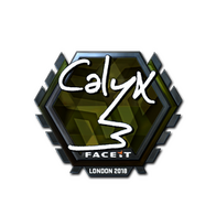 Sticker | Calyx (Foil) | London 2018