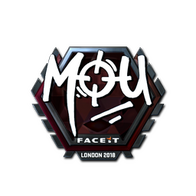Sticker | mou (Foil) | London 2018