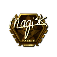 Sticker | Magisk (Gold) | London 2018