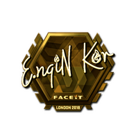 Sticker | ngiN (Gold) | London 2018
