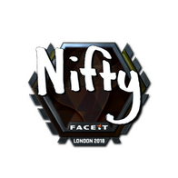 Sticker | Nifty (Foil) | London 2018
